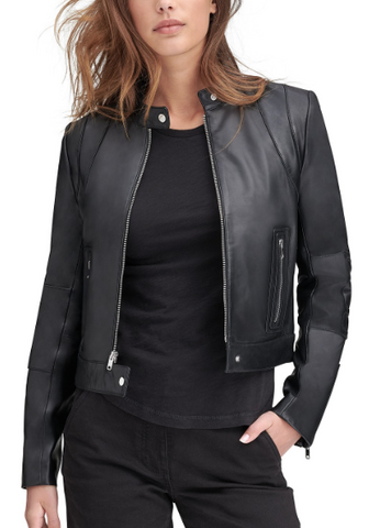 Marc Leather Moto Jacket