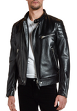 Men's Moto Leather Jacket