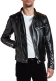 Men's Moto Leather Jacket