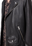Milo Leather Biker Jacket