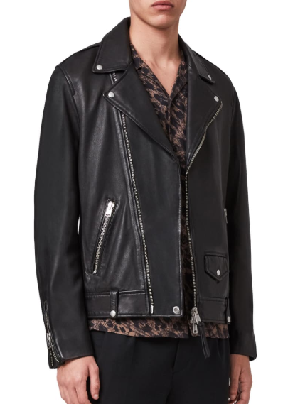 Milo Leather Biker Jacket