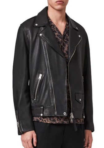 Milo Leather Biker Jacket