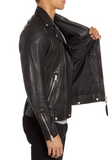 Milo Leather Biker Jacket