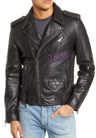 Misfits Leather Biker Jacket
