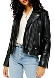 Mona Leather Biker Jacket