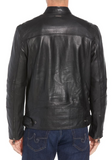 Quilted Leather Moto Jacket