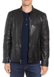 Quilted Leather Moto Jacket