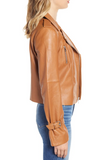 Rayven Leather Moto Jacket