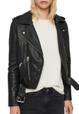 Rigby Lux Removable Faux Fur Collar Leather Biker Jacket