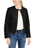 Seamed Leather Jacket