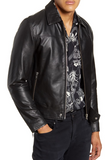 Sharpe Leather Moto Jacket