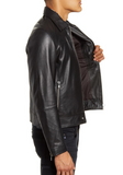 Sharpe Leather Moto Jacket