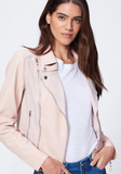 Silvie Leather & Suede Moto Jacket