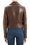 Slim Leather Moto Jacket