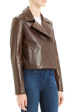 Slim Leather Moto Jacket