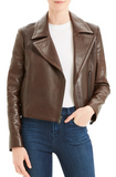 Slim Leather Moto Jacket