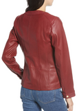 Smooth Lambskin Leather Jacket