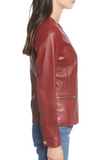 Smooth Lambskin Leather Jacket