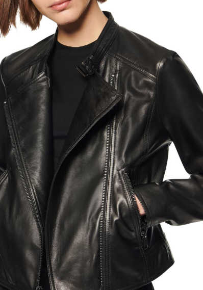 Wheeland Lambskin Moto Jacket