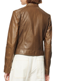 Wheeland Lambskin Moto Jacket